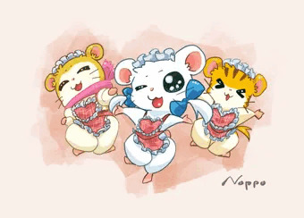 らくがきメスハムちゃん