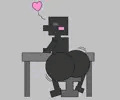 Desk man booty