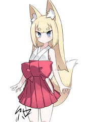 短編～中編予定のロリババ狐っ娘えろげの主人公立ち絵用