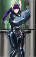 巨乳娘　ぴっちりスーツ