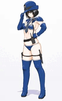 ビキニアーマー婦警ちゃん