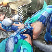 姫騎士やられ集　麻痺（ホーネット）石化（バシリスク）偏