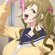 コンドームザーメン飲みイヌ子