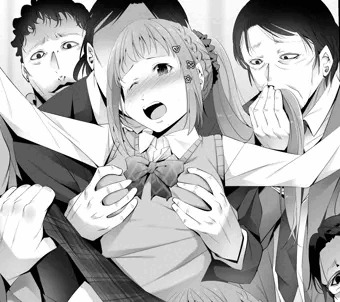 アイドルJKに群がる男たち
