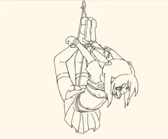 吊って回す。