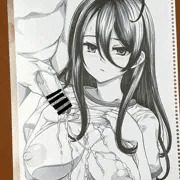 夜の落書き！むっちり君嶋綾乃2枚セット