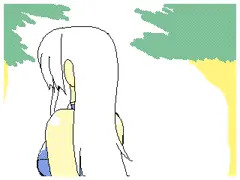 うごメモアニメ 振り向き