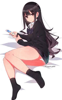 入り浸るJKちゃん