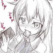 口でゴムをつけるんだ！ニジエたん！