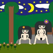 裸族母娘の夜