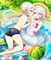 夏の蛍今蛍