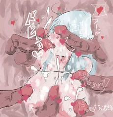 チンポ囲まれ