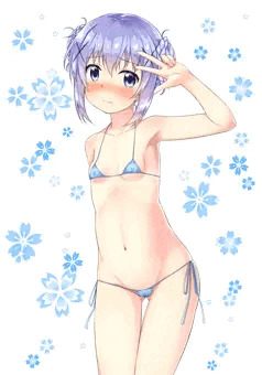 「ココアさん…この格好はちょっとはずかしすぎるのですが…」