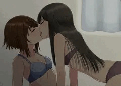 【創作百合】下着姿でイチャイチャ♡