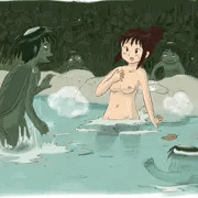 河童温泉で危機一髪。