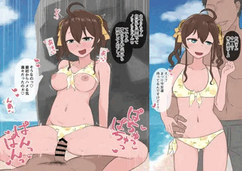 海でナンパされるmtrちゃん
