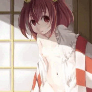 お題「上半身をはだけておっぱいが見えてる東方鈴奈庵の本居小鈴」