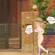 お散歩ガール、帰宅ルート