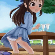 [うんち]Skeb依頼絵：ありすちゃんおもらし