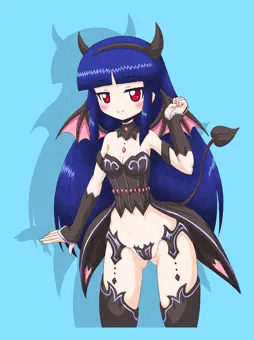 佐城雪美ちゃん（リトルデビルミズギ）