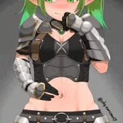 ライチちゃんのおへそ