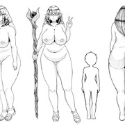 金髪爆乳ぽちゃエルフ