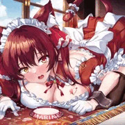 ネコミミメイドの晩ごはん