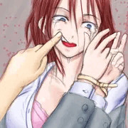 レイプ目ダブルピース