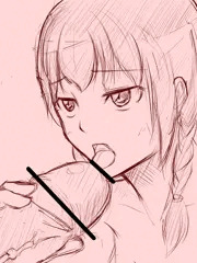 【R-18】フェラチオ三つ編みJC