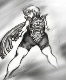 ダンバイン シーラ様戦闘モード。