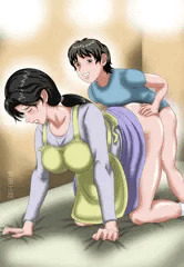 母親を犯す息子