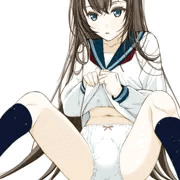 開脚おもらし＋おしっこ差分