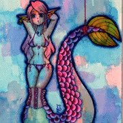 夏の人魚