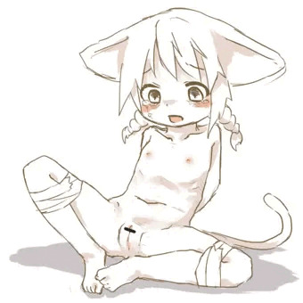 猫耳幼女ガムテ拘束（差分８枚）