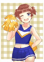 オリキャラのチアガールちゃん