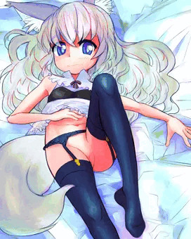 えっちなけもみみちゃん