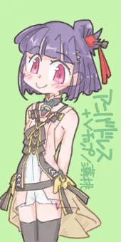 あずき　V薄桃