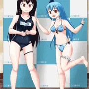鎮守府宣材写真（主演：青葉＆クインシー）