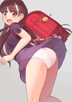 お行儀良さそうな子の風パンチラ
