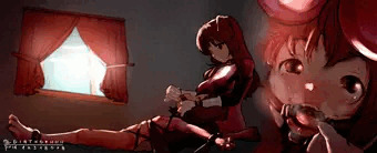 広い開けて～