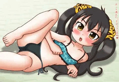 誘ってきた的場梨沙ちゃん
