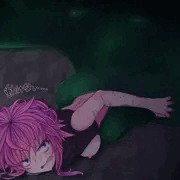 エスカちゃん　スライム丸呑み
