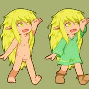 エルフっぽい子