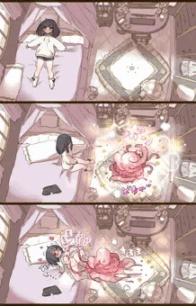 おうちでやることないので触手召喚してエッチにふける魔法少女