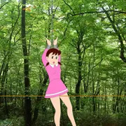 お縄の刑に処されるしずかちゃん(GIF版)