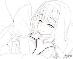 シスター美遊に懺悔を　線画