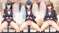 パンツを見せながらご注文をどうぞ♡
