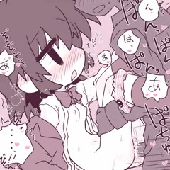 じと目ちゃんとぱんぱん