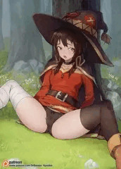 木の下で