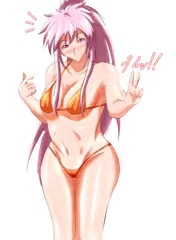 アーチェちゃんにきわどい水着♡